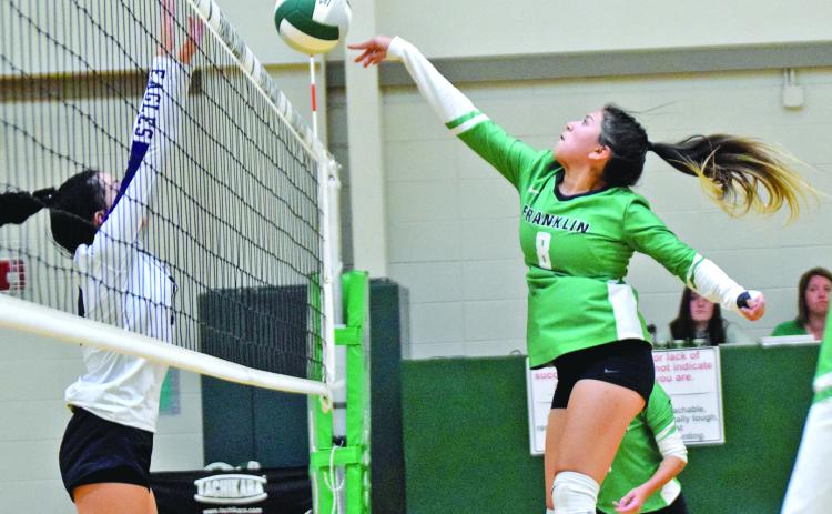 Alejandra Sanchez-Navarro, pictured in action last season, is one of five seniors that will be counted on for leadership for a young group in 2023.