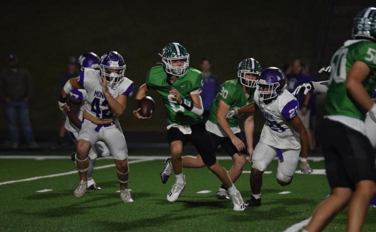 The final home game in 2023 for the Franklin County Lions football team ended Friday with a 35-0 loss to Monroe Area.