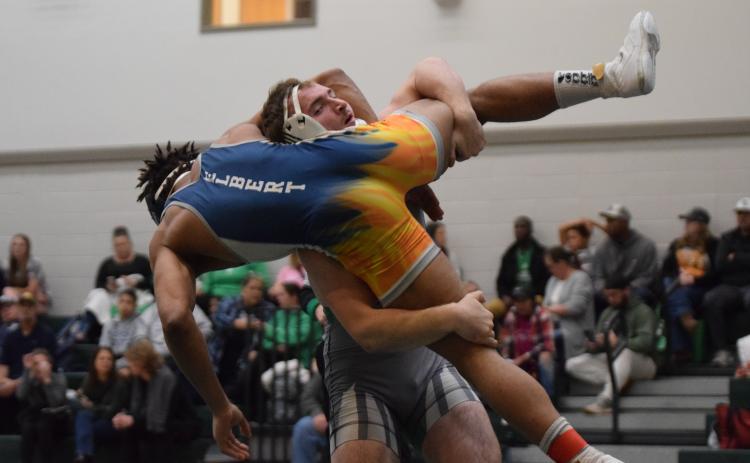 On Nov. 22, Franklin hosted the Lions Thanksgiving Tournament and took first place in the 10-team duals tournament with an undefeated record.