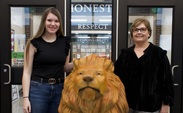 Helena Burton is STAR Student for Franklin County High School’s class of 2024, and she has chosen Tammy Melton as STAR Teacher.