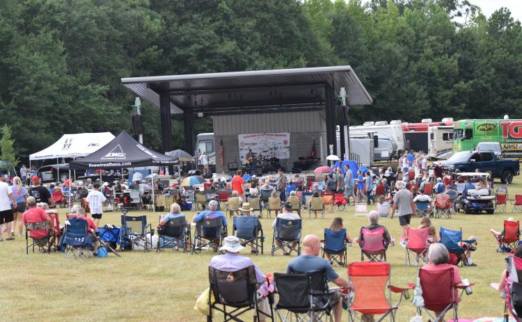 Royston’s Freedom Celebration 24 Saturday brought hundreds to the Royston Wellness and Community Park to listen and dance to seven country music performers, headlined by Grand Ole Opry member T. Graham Brown
