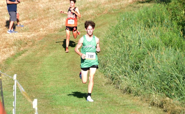 Will Gipson, pictured at the Bill Woods Pridelands Invitational earlier this season, won his second meet in a row Saturday at the Hanna/Westside Electric City Invitational in Anderson, S.C.