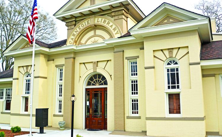 The Lavonia Woman’s Club petitioned Andrew Carnegie for funds to build the Lavonia Carnegie Library. The club is looking for new members who want to make a difference in the community.