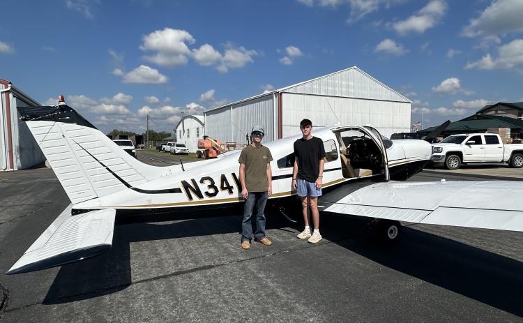 Carson and Chase Coulter flew supplies to North Carolina to help the victims of Hurricane Helene.