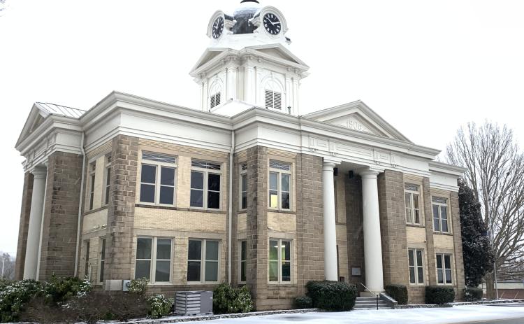 A winter storm Tuesday left snow around Franklin County and icy conditions on roads, leading to closures and delays on Wednesday.  (Photo by Eavenson)