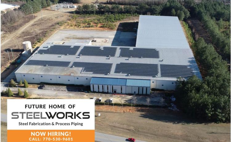 The Franklin County Industrial Building Authority announced last week that SteelWorks of Gainesville will relocate to the former Latexco building on Gerrard Road in Lavonia. (Photo illustration courtesy of the Franklin County Industrial Building Authority)
