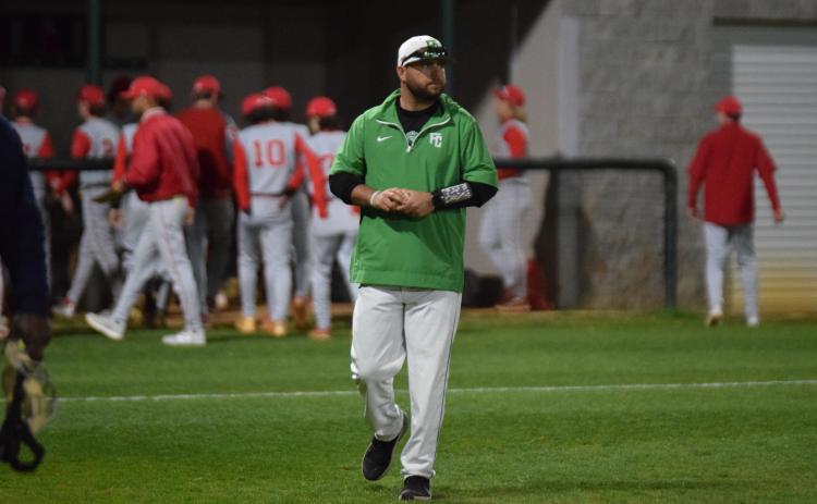 New Head Coach Ryan Phillips aims to have his Lions out-hustle opponents this baseball season.  (Photo by Scoggins)