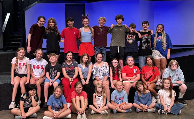 Franklin Community Players’ Youth Summer Theater camp will present “Camp Rock: The Musical” this weekend at the Lavonia Cultural Center. (Photo courtesy of Franklin Community Players)