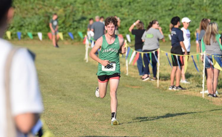 Will Gipson won first place at the Asics/Alexander meet Saturday in Fairburn.