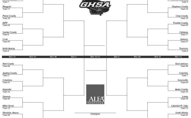 Franklin will travel to LaGrange Friday for a first-round matchup with the Callaway Cavaliers at 7:30 p.m.