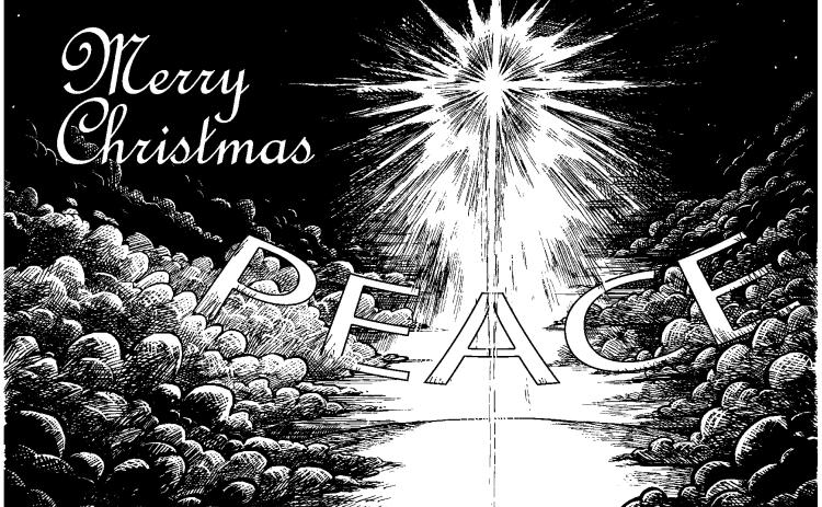 Joy and peace are rightly common themes for Christmas messages in churches and cards this time of year.