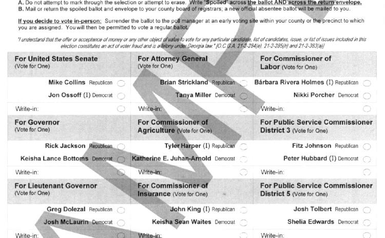 2026 Sample Ballot