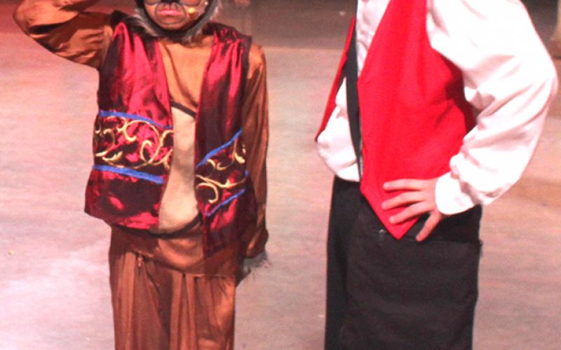 The cast of "Aladdin and His Wonderful Magical Lamp" will take the stage this weekend for four performances at the Lavonia Cultural Center.
