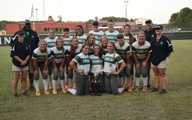 The Franklin County Lady Lions defeated Jefferson 6-5 Thursday to win the Region 8AAA softball championship.
