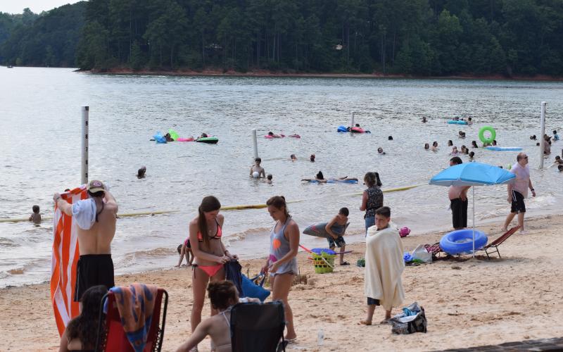 The commission chairmen from 12 North Georgia counties – including Franklin County's Thomas Bridges – sent a letter Monday asking Georgia Gov. Brian Kemp to close state parks in their communities. (File photo taken during a previous summer)