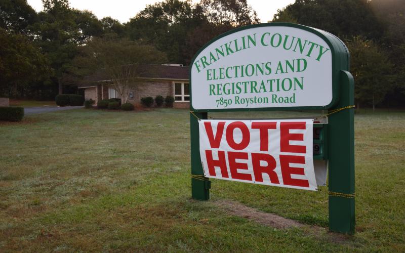 Early in-person voting for the June 9 primary election will begin Monday.