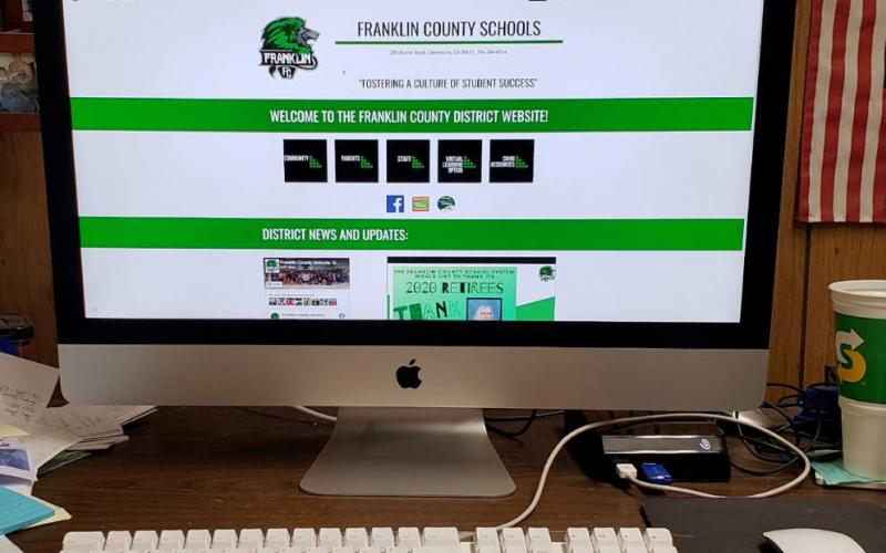 With the coronavirus 2019 (COVID-19) pandemic still ongoing, the Franklin County School System is offering students an option to stay home and have school online.