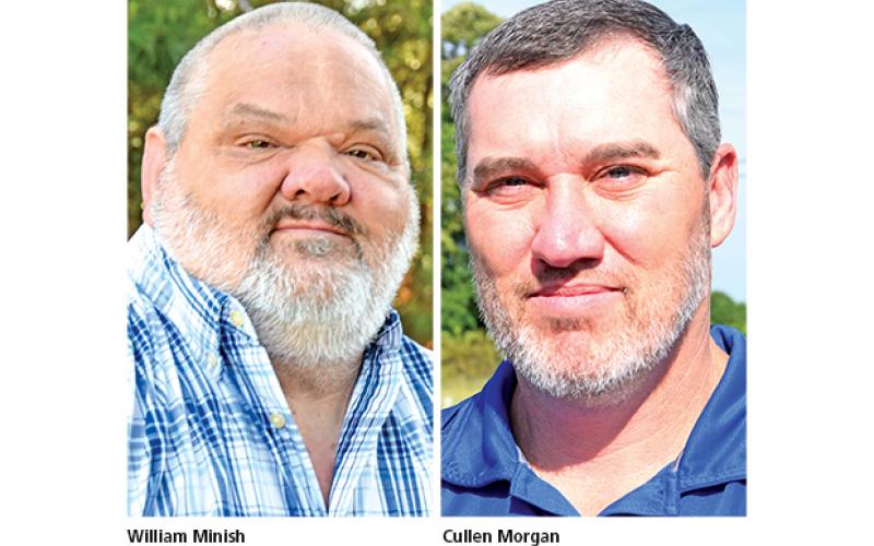 William Minish and Cullen Morgan are running for city council in Canon's special election.