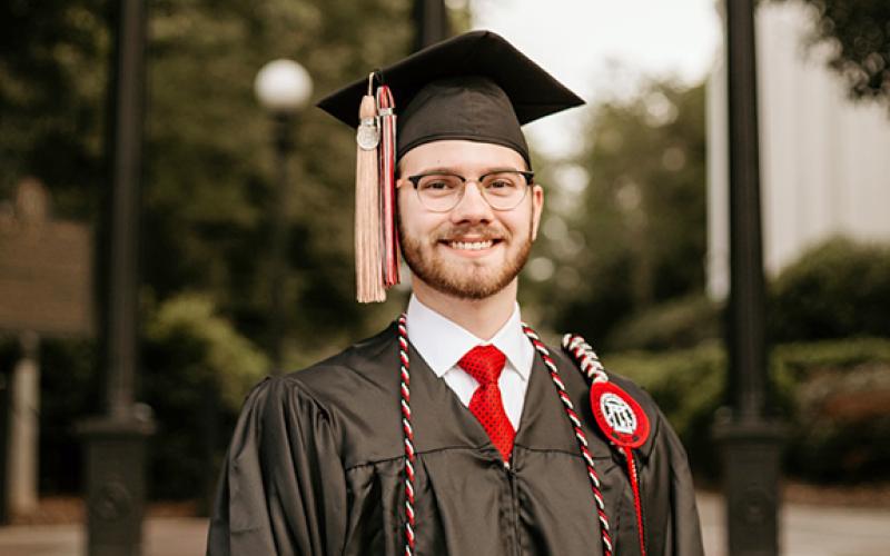 Franklin County’s Ashton Cooper has earned First Honors for the University of Georgia’s graduation ceremony Friday in Athens. Cooper maintained a 4.0 average while majoring in finance and minoring in religion.