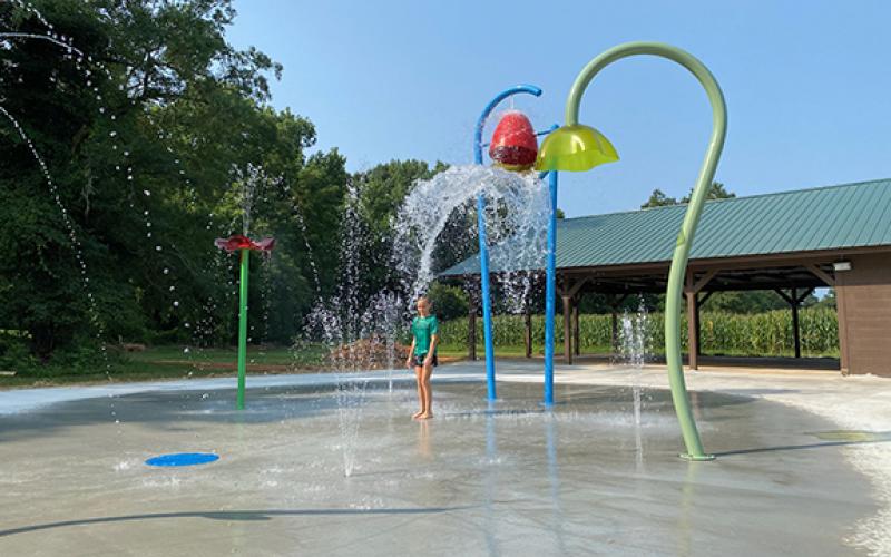 The splash pad and park are on Hull Avenue.