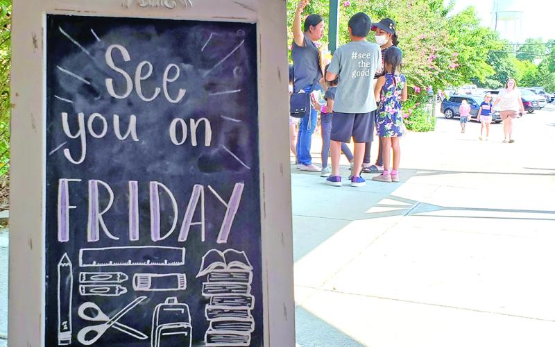 Welcome signs will be out next week as Franklin County schools hold open houses Tuesday and Wednesday before the first day of school Friday, Aug. 4.