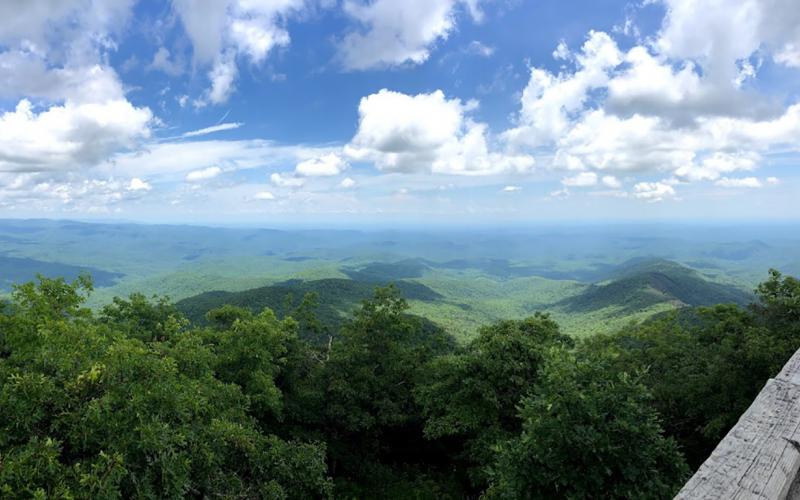 Wayne Knuckles/ The views from Rabun Bald are said to stretch for more than 100 miles when conditions are favorable.