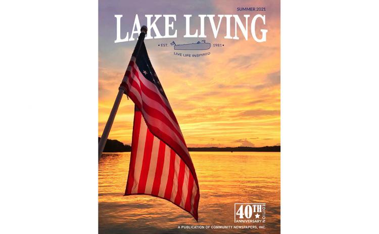 Last summer’s Lake Living cover, taken by Anna Welch of Hart County, showed a breathtaking sunset with an American flag over Lake Hartwell. The contest for the magazine’s 2022 spring edition is now under way.