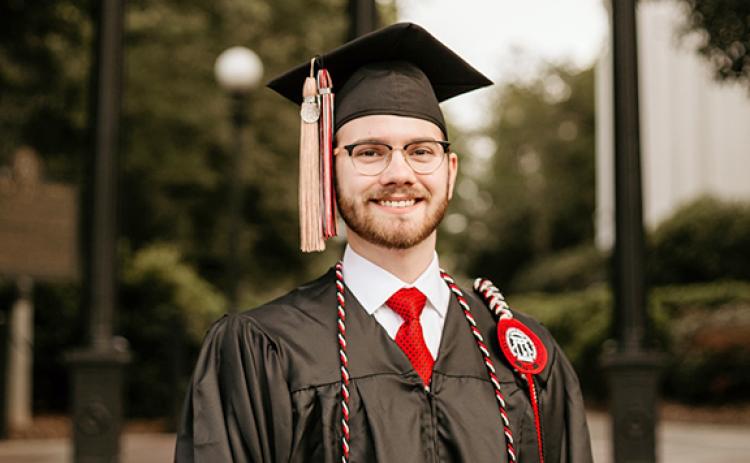 Franklin County’s Ashton Cooper has earned First Honors for the University of Georgia’s graduation ceremony Friday in Athens. Cooper maintained a 4.0 average while majoring in finance and minoring in religion.