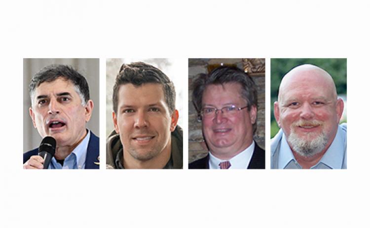 Andrew Clyde, Ben Souther, J. Gregory Howard and Michale Boggus are candidates for the Ninth District seat.