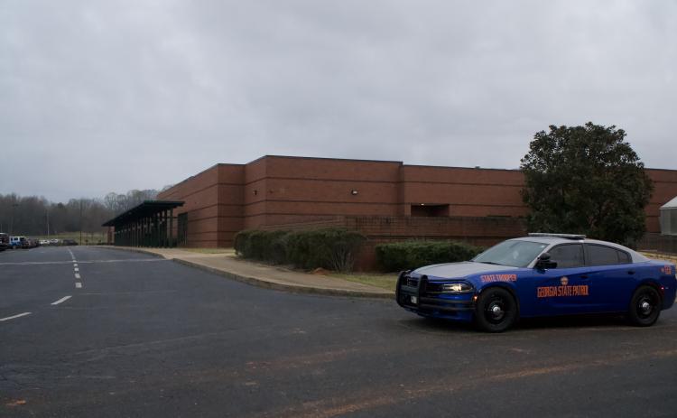 Extra law enforcement officers were on scene at Franklin County Middle School Wednesday morning after rumors of a threat were posted on Facebook Tuesday.