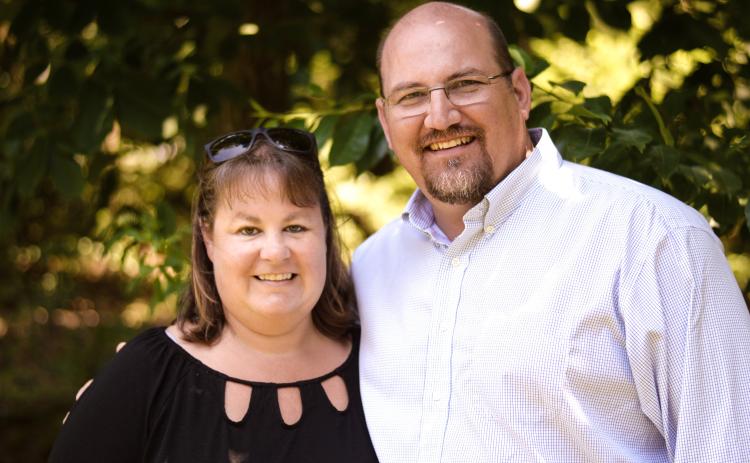 Carl Dekker, pictured with his wife Dawn, will take over duties as the Franklin County Schools’ assistant superintendent for operations in April.