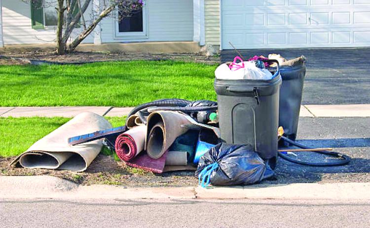 The city is picking up unwanted white goods and disposing of them for free. The free service is part of ongoing city efforts to clean up and make the two more attractive.