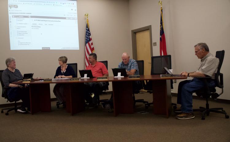 The Franklin County Board of Education approved a plan Tuesday to address mistakes found in a financial audit of the school system for the 2021-22 fiscal year.