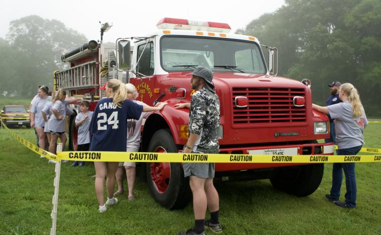 The Canon Fire Department hosted its first ever Touch-A-Truck fundraiser Saturday across from Canon City Hall. Starting at 8 a.m, 20 participants held their hands on a city fire truck in a contest to be the last one standing.