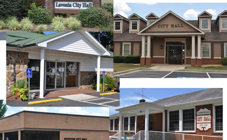 Advance voting in each of the city races will be held Oct. 16 through Nov. 3 at the Franklin County Elections and Registration Office, located in the former Carnesville Elementary School, in Carnesville.