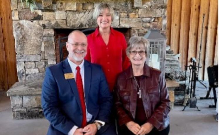 Dr. Beverly Oxley, founder of The Ark Family Preservation Center, was honored and recognized as the Pioneer in Education for Franklin County Friday during a breakfast celebration with the recipients from 14 other northeastern Georgia counties.