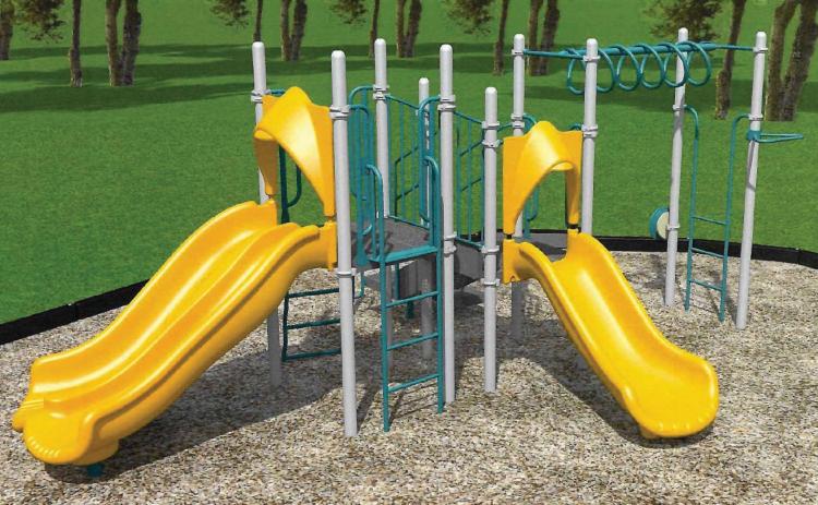 The Royston City Council voted Tuesday to appropriate $37,000 for new playground equipment at Tony Jones Park. (Rendering courtesy of City of Royston)